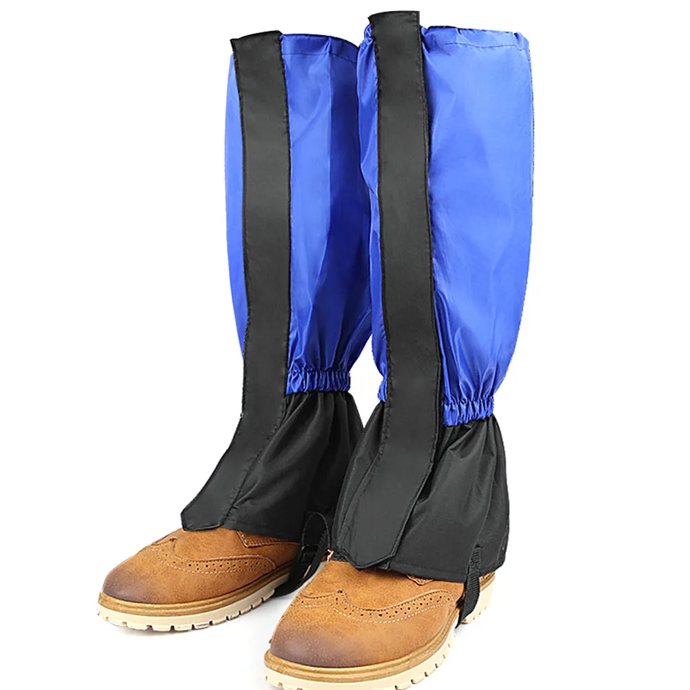 Wiwaplex Leg Gaiters, 2 Pairs Of Lightweight Hiking Gaiters Waterproof Windproof Durable Leg Cover Protect For Mountain Snow, Hiking, Skiing, Climbing And Hunting, Includes 2 Drawstring Bags