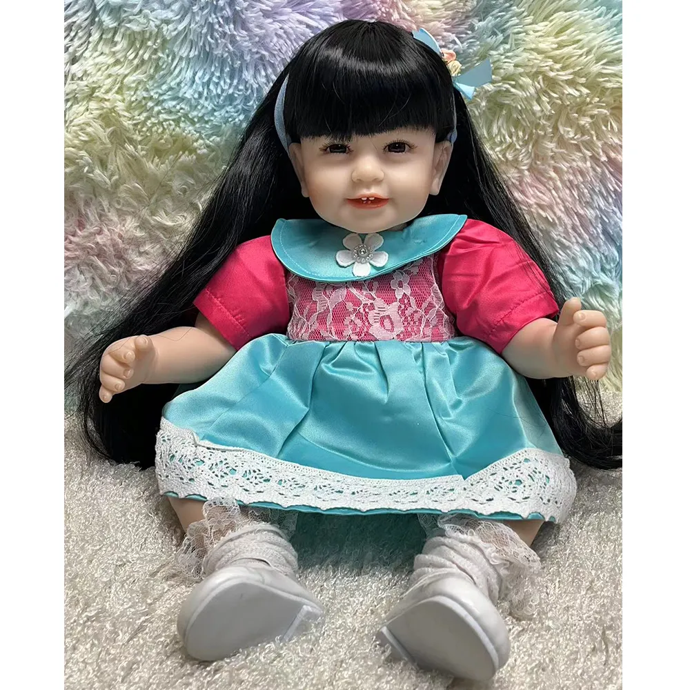 Reborn dolls with long hair new arrivals