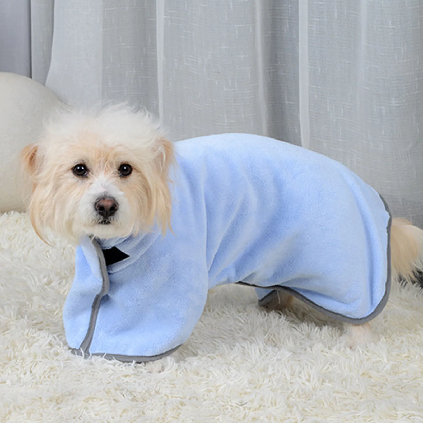 Wholesale Microfiber Dog Bathrobe Absorbent Pet Coat For Small To Medium Dogs And Cats Fast Drying Beach Towel And Suit Accessories From Dh5367242 115.57 DHgate.Com