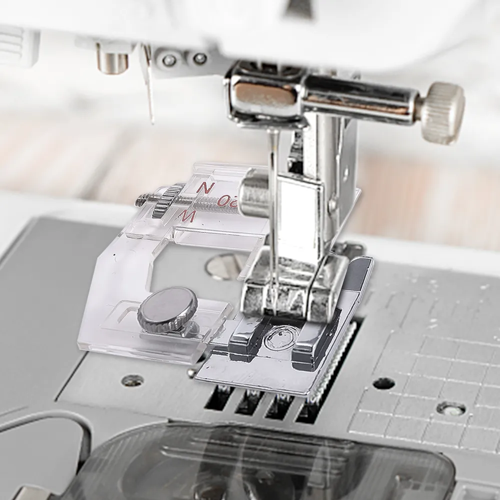 Rollennähfüße Aus Stahl - Einstellbar Für Leder & Dicke Stoffe