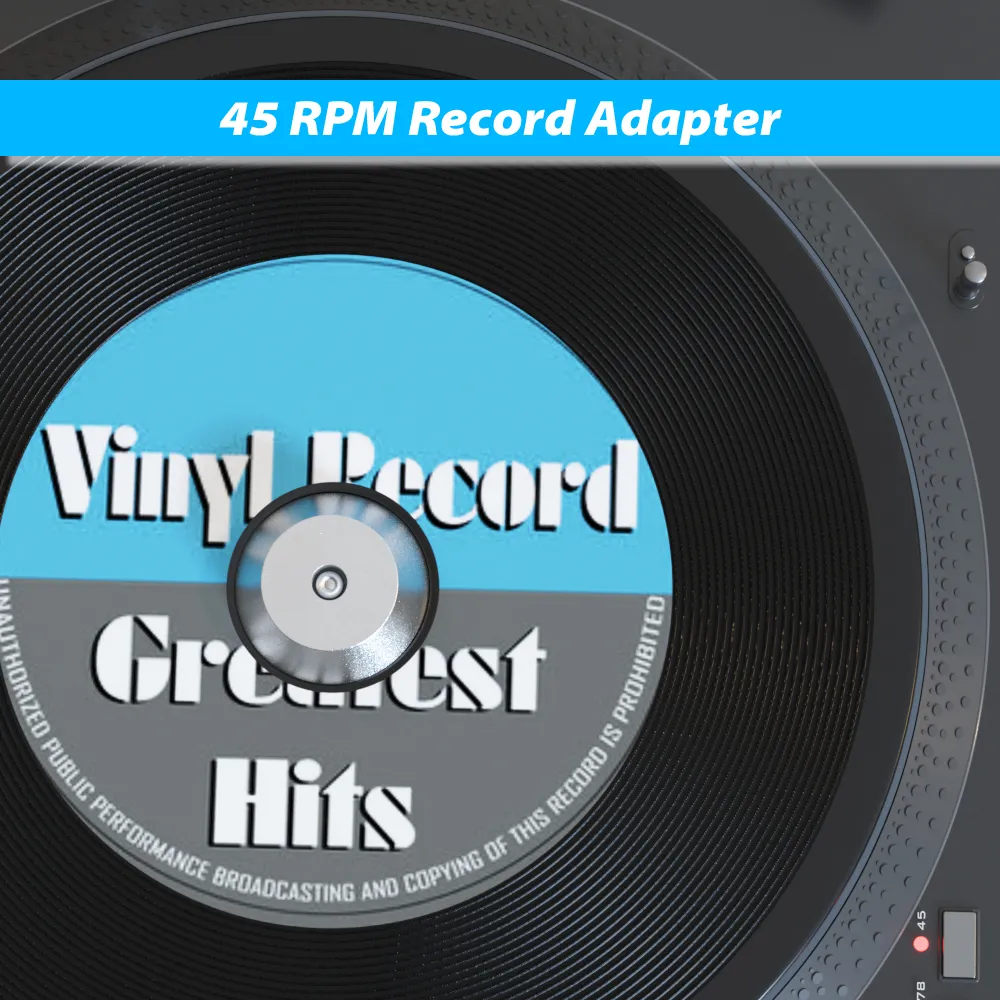 Vinyl Record Adapter Turntable Records Metal Turntables Stabilizer Eccentric Aluminum Caisheng I.80719908