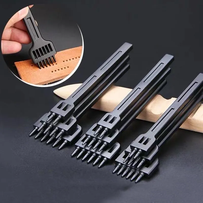 6mm High Carbon Steel Leather Hole Punch – Hollow Round Punch For Leather, Paper, Plastic, Canvas, Belts, Bags & DIY Crafts