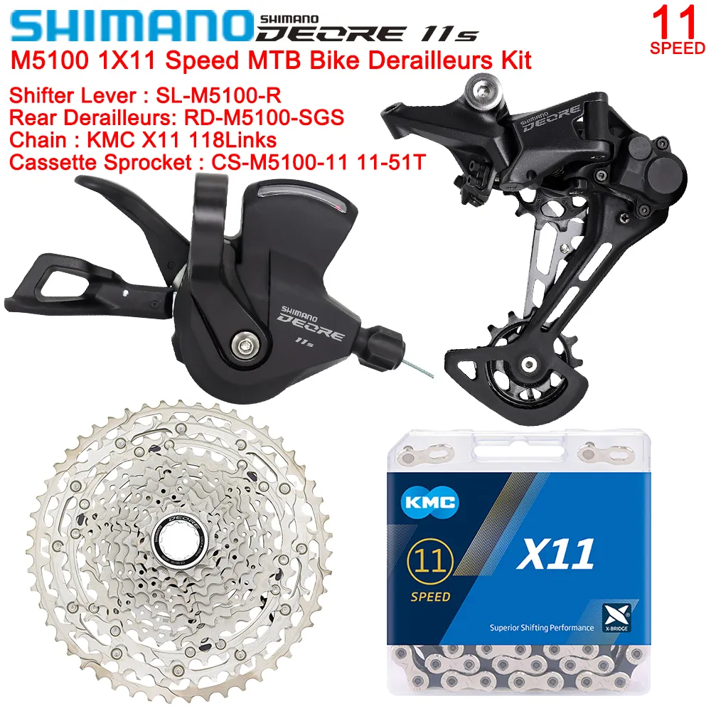 SHIMANO Deore M5100 shimano 105 groupset 1X11 Speed SHIMANO Deore M5100 shimano 105 groupset 1X11 Speed