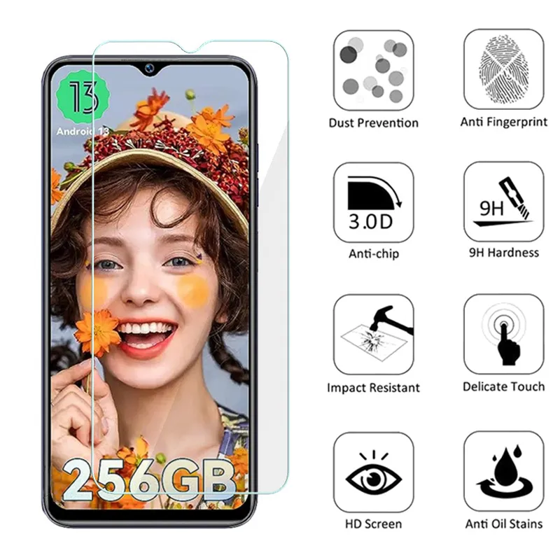 PELLICOLA VETRO TEMPERATO PER XIAOMI REDMI 9AT VETRINO PROTEZIONE DISPLAY 9 AT E - Foto 3