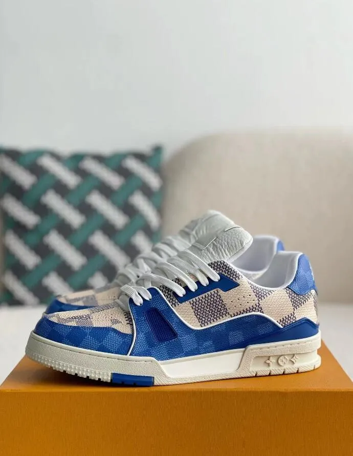 best quality designer Luxurys TRAINER Casual shoes for men womens colors mens sports sneakers trainers size 46 fashion shoes 2024.5.29
