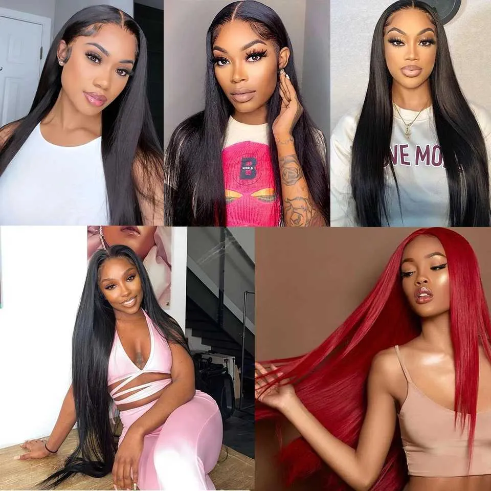 Brazilian Straight Hair Weave 100 Human Hair Bundles Natural Black Color 1 3 4 Pcs