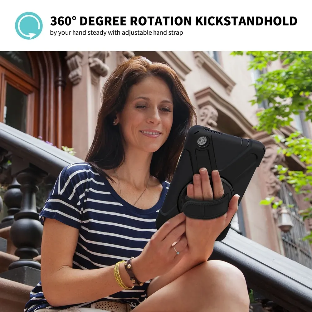 Caso 2024TableT Para Lenovo Tab M8 HD 360 Cubierta De