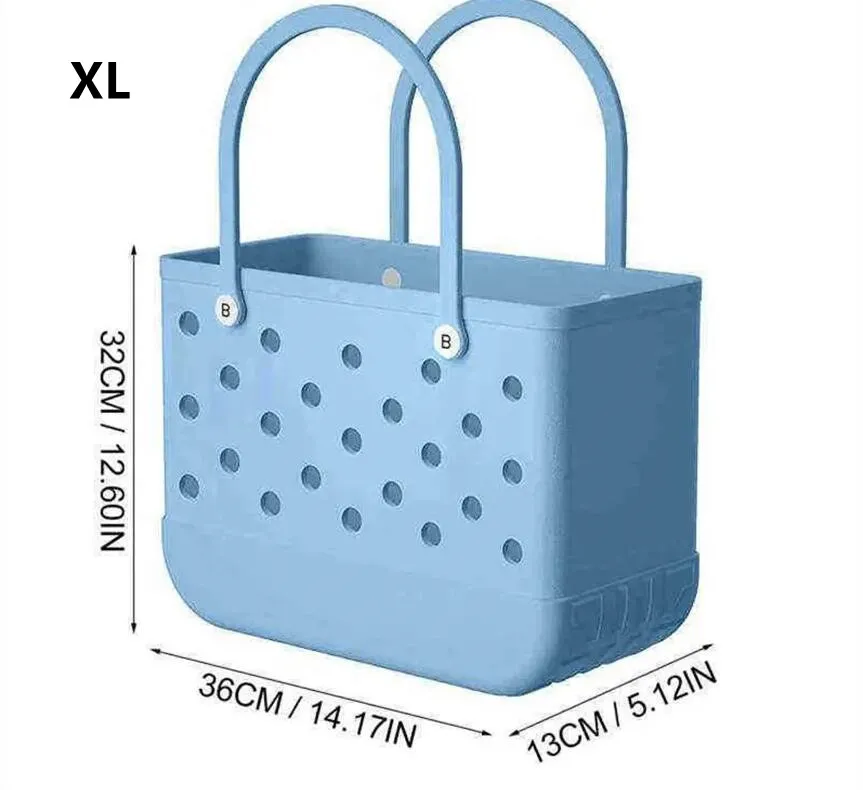Customizable Silicone Bogg Tote For Women Fashionable Eva Plastic Croc Beach Bag Tote For Outdoor Shopping And Summer XL Size From Babynice124 26.07 DHgate.Com