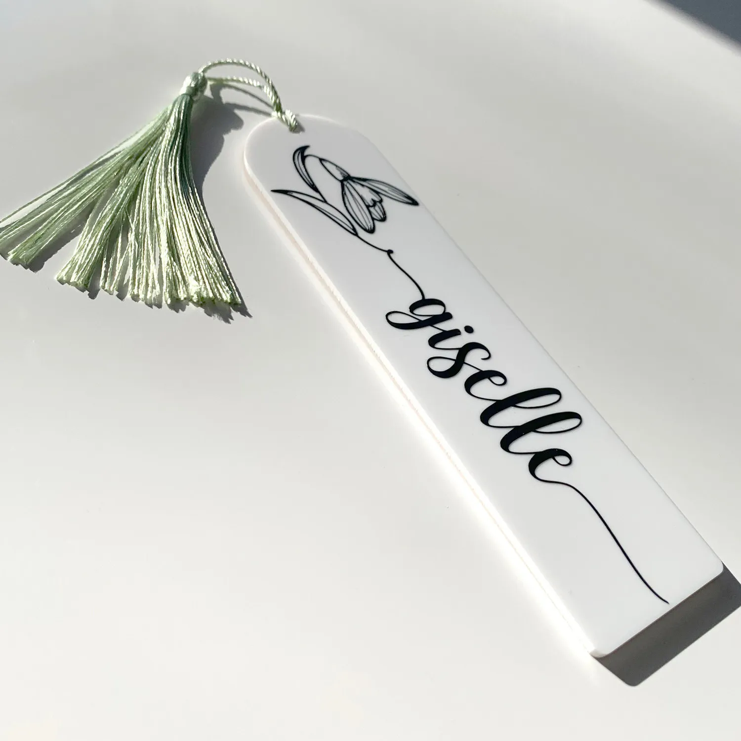 Luggage Tags Wedding Favors Elegant Acrylic Place Card With Tassel