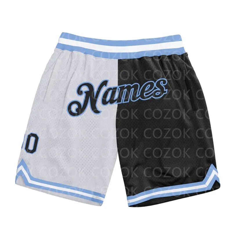 Save Big on Bulk Custom Made Basketball Shorts Custom Basketball Shorts  Personalized Black White 3D Printed Bball Shorts For Men Quick Drying  Beach