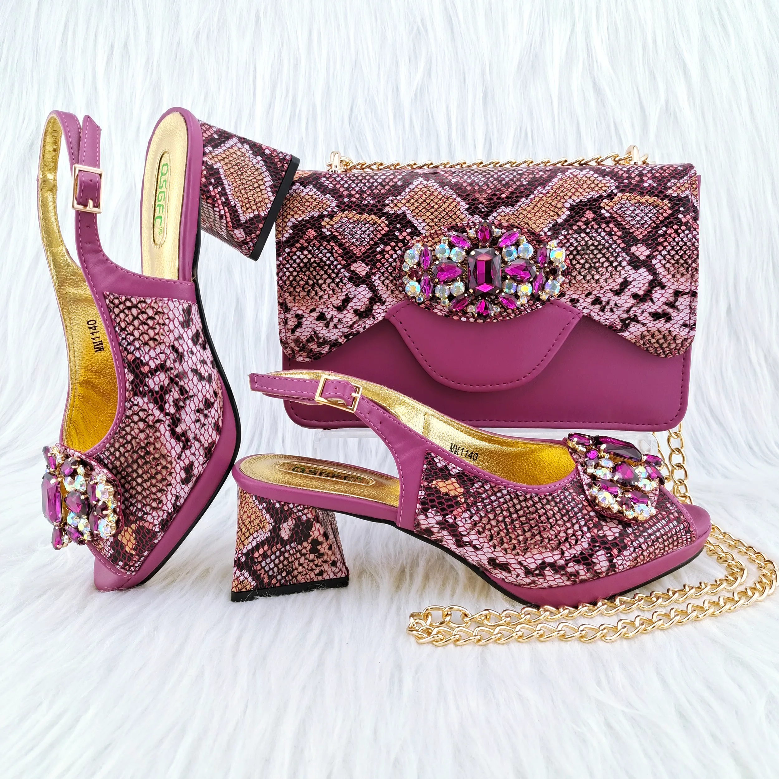 Doershow Conjunto De Zapatos Y Bolsos Italianos Para Mujer Accesorios De  Fiesta Y Boda A Juego Elegante Diseño Dorado HGY1 12 De 144,98 € | DHgate, image size:2500x2500