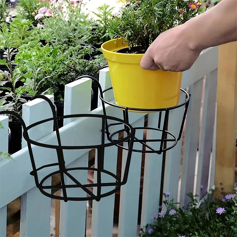 Metal Hanging Planters Outdoor Balcony Hanging Baskets for Plants with  Metal Frame and Hooks from Dhgate Other Pools & SpasHG - price 39.36