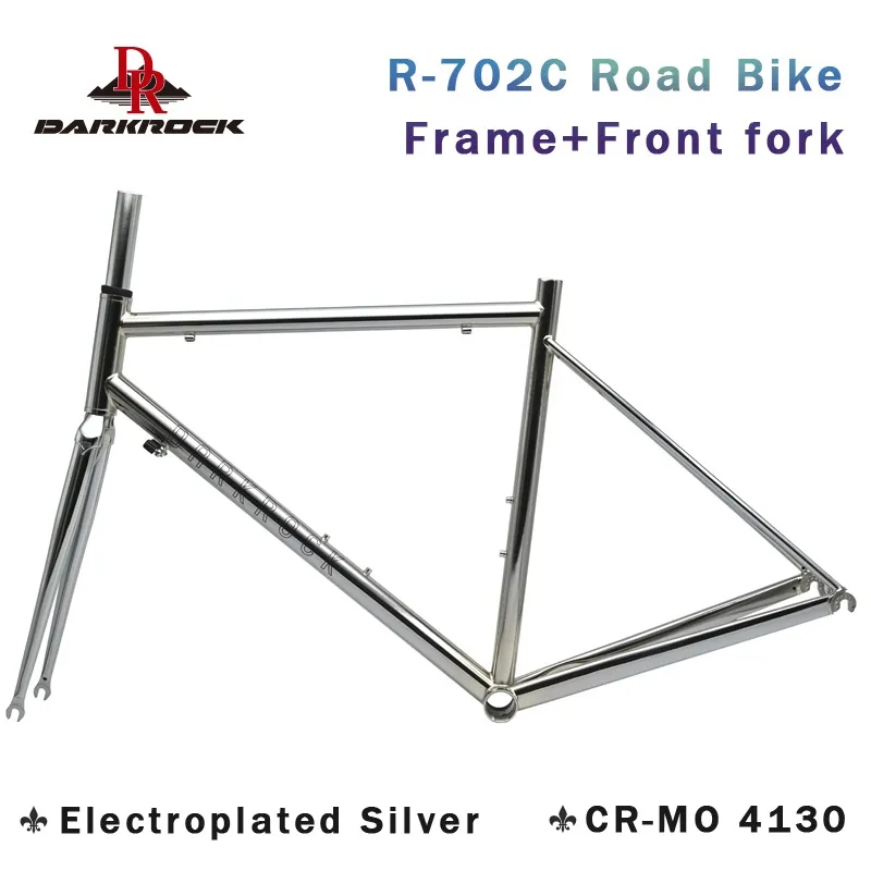 Chromoly road bike frame sales