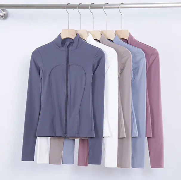 Horse Riding Shirt Top: Womens Slim Fit Full Zipper Sports Coat