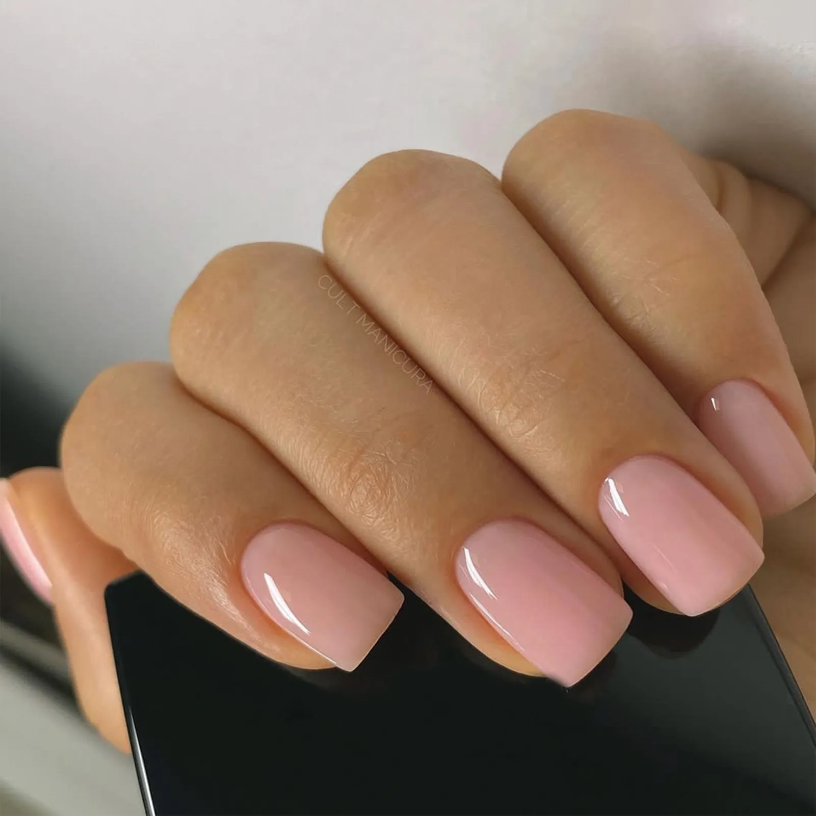 Pink nails acrylic sale