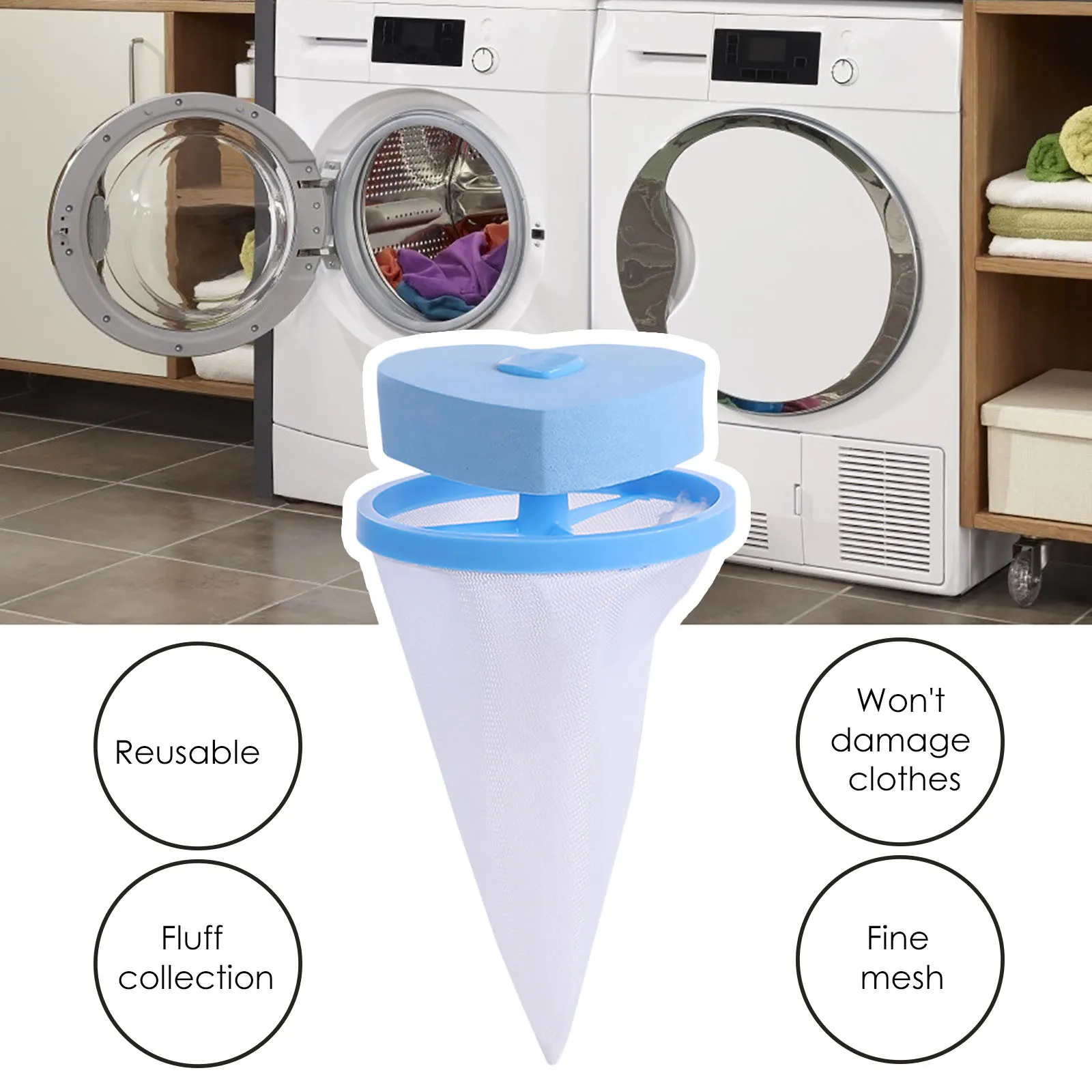Pet hair filter bag washing machine cheap
