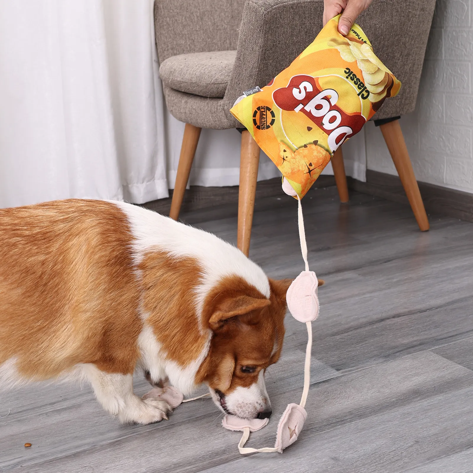 TWOPER Snuffle Mat For Dogs - Interactive Puzzle Feeder & Slow Feeder Bowl Alternative