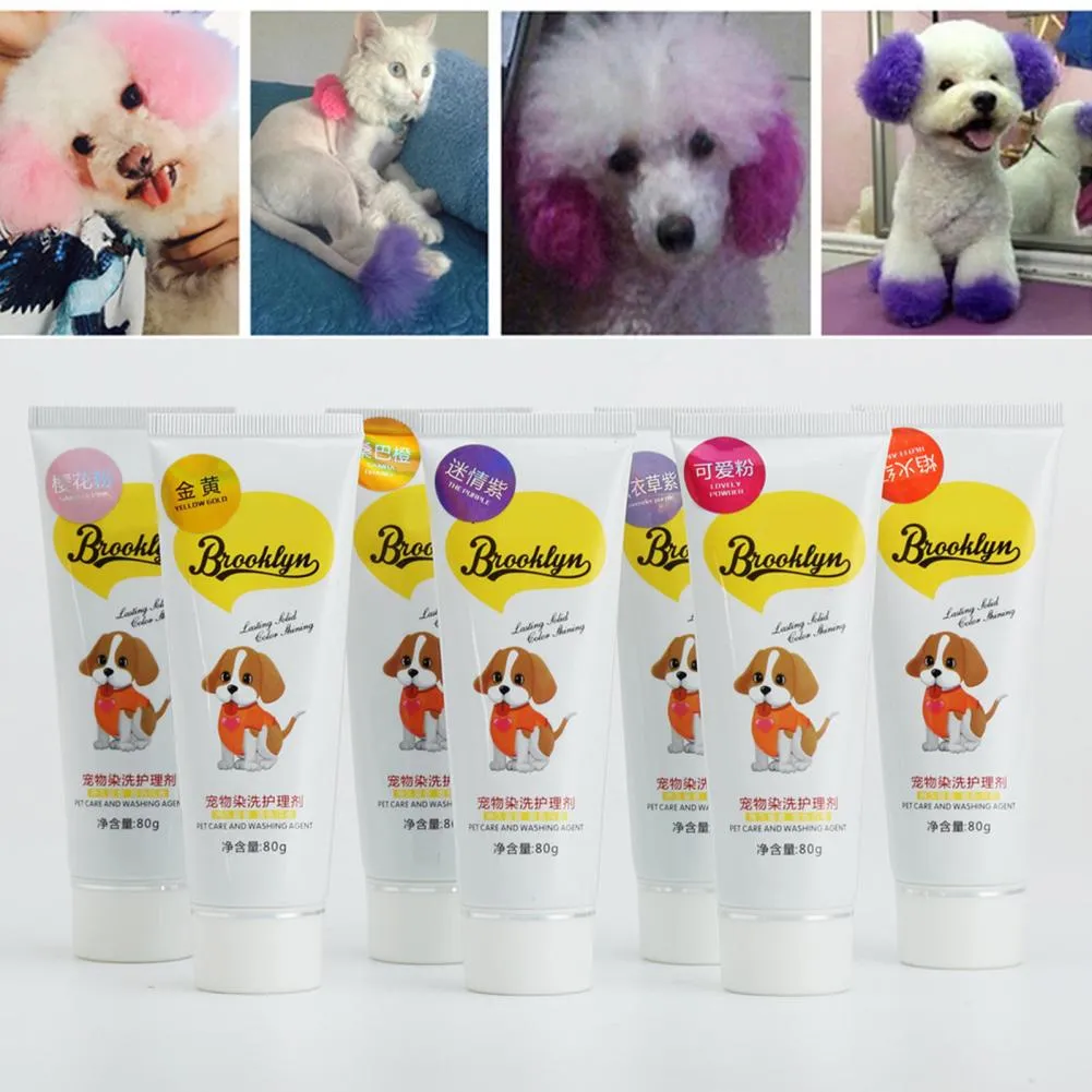 Semi permanent dog hair dye 2025