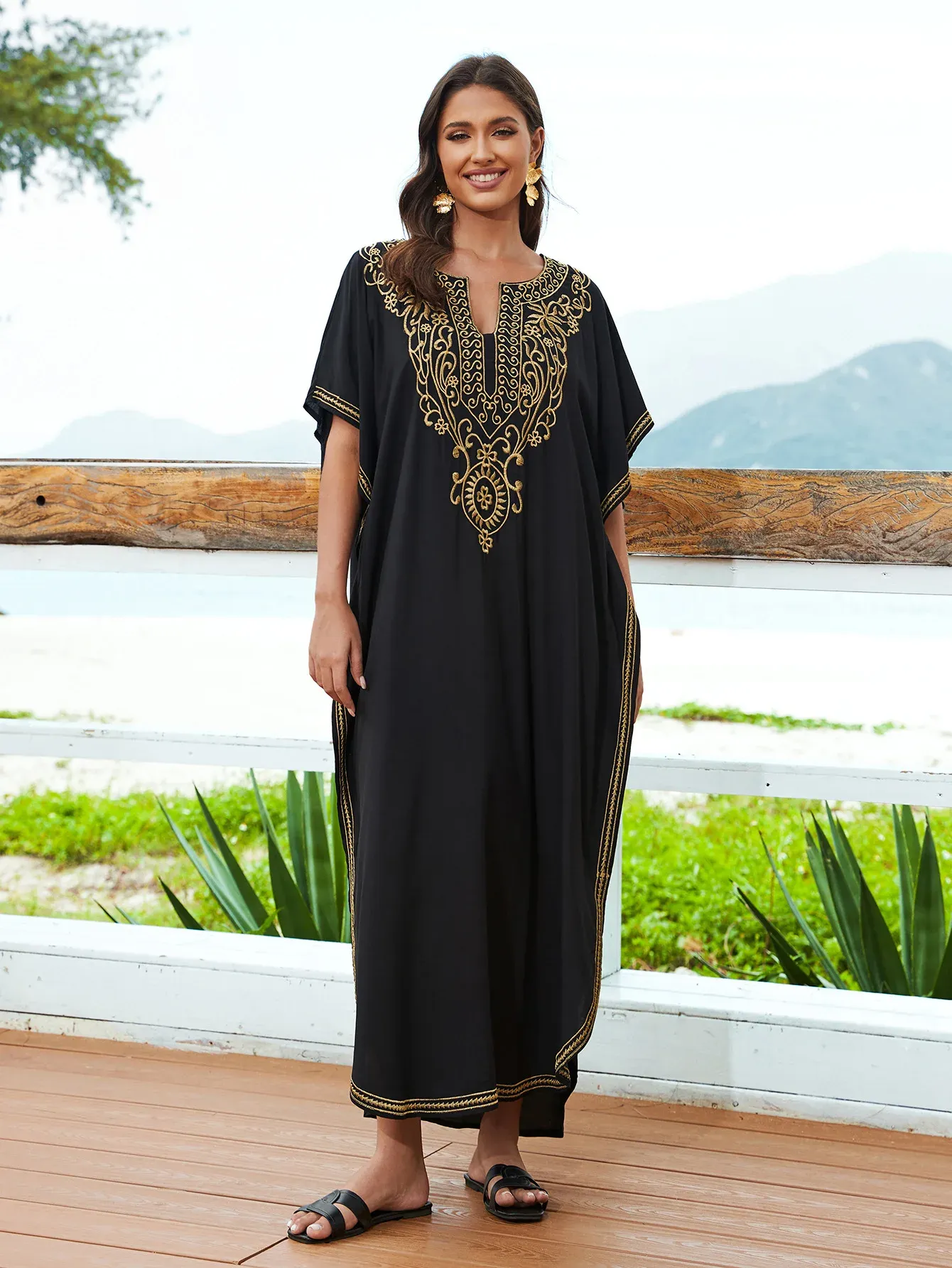 Short sleeve kaftan online