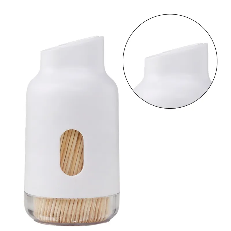 2024Portable PP Toothpick Holder with Lid, Dustproof Toothpick ...