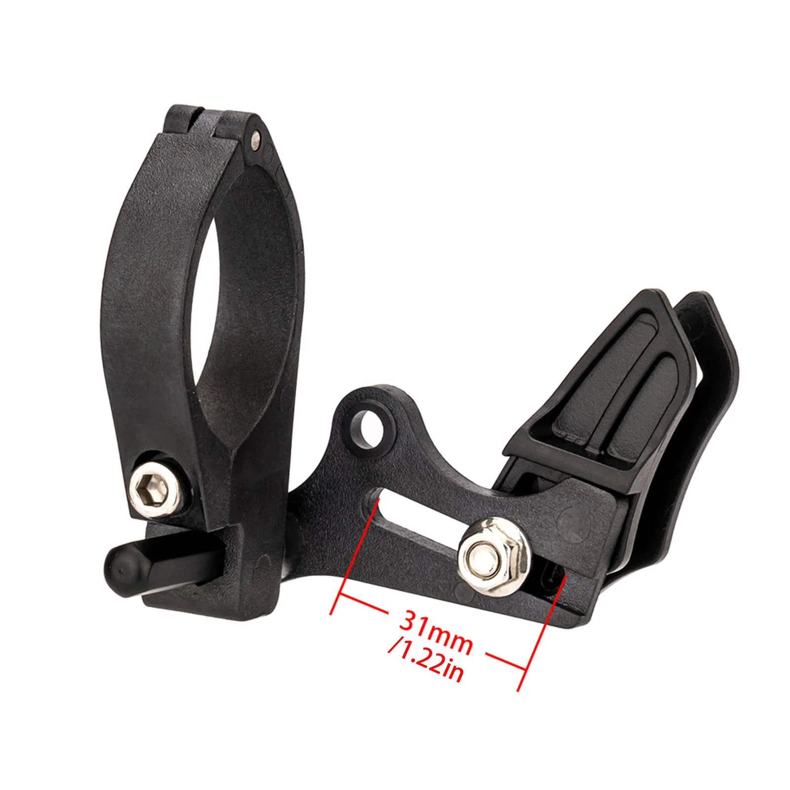 Bike Chain Guide - 35mm Tube Mount For Single Chainring Bicycles