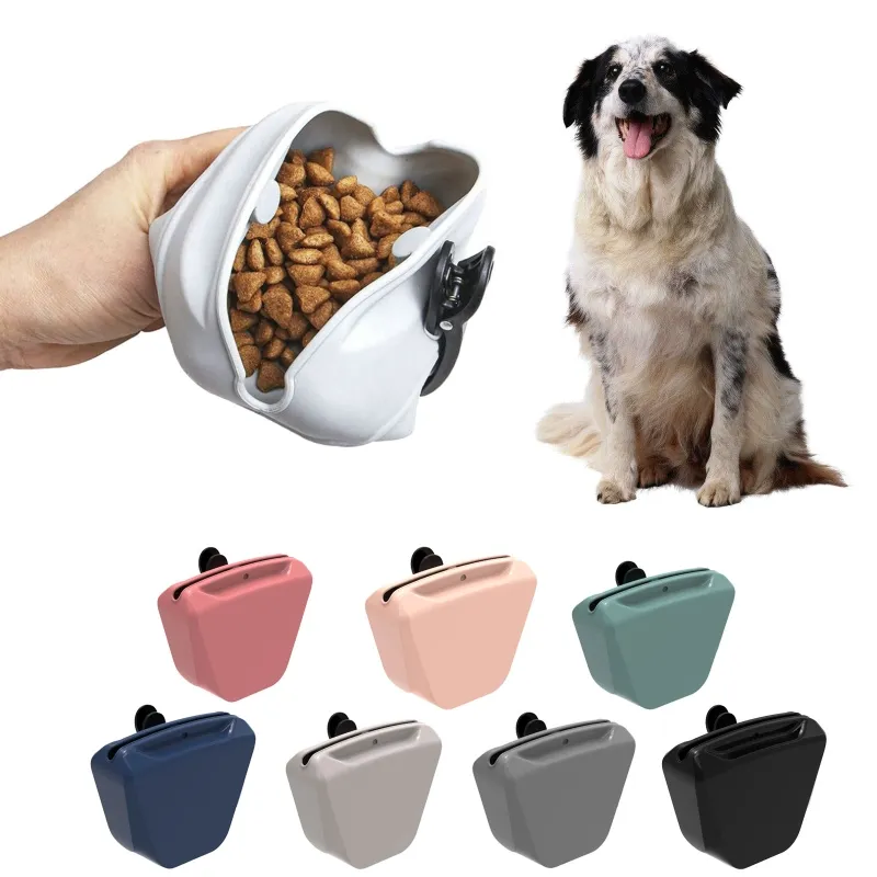 Silicone dog treat bag hot sale