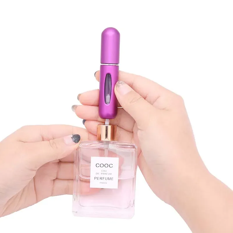 5ml Mini Refillable Perfume Bottle Portable Travel Spray
