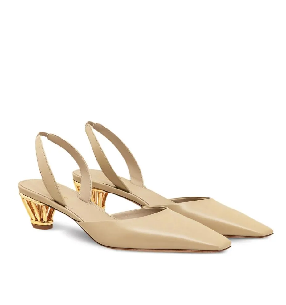 Nude cage heels on sale