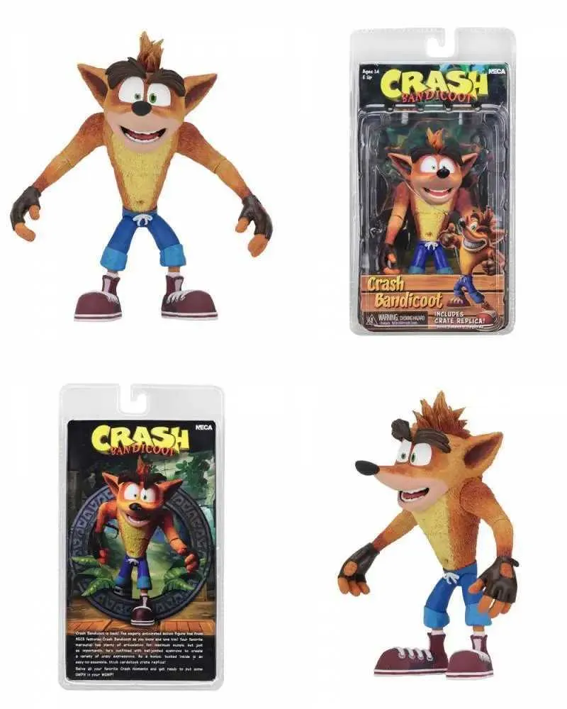 NECA クラッシュバンディクー　DX版 NECA クラッシュバンディクー DX版 Amazon.com: Crash Bandicoot