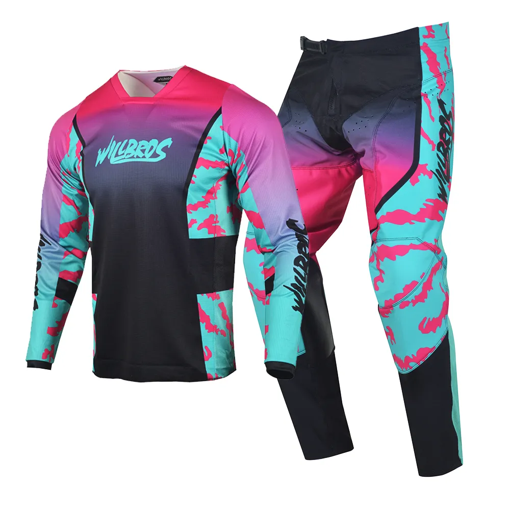 Women's motocross jersey and pants outlet