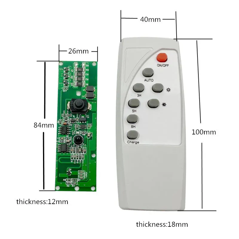 Remote control for solar light online