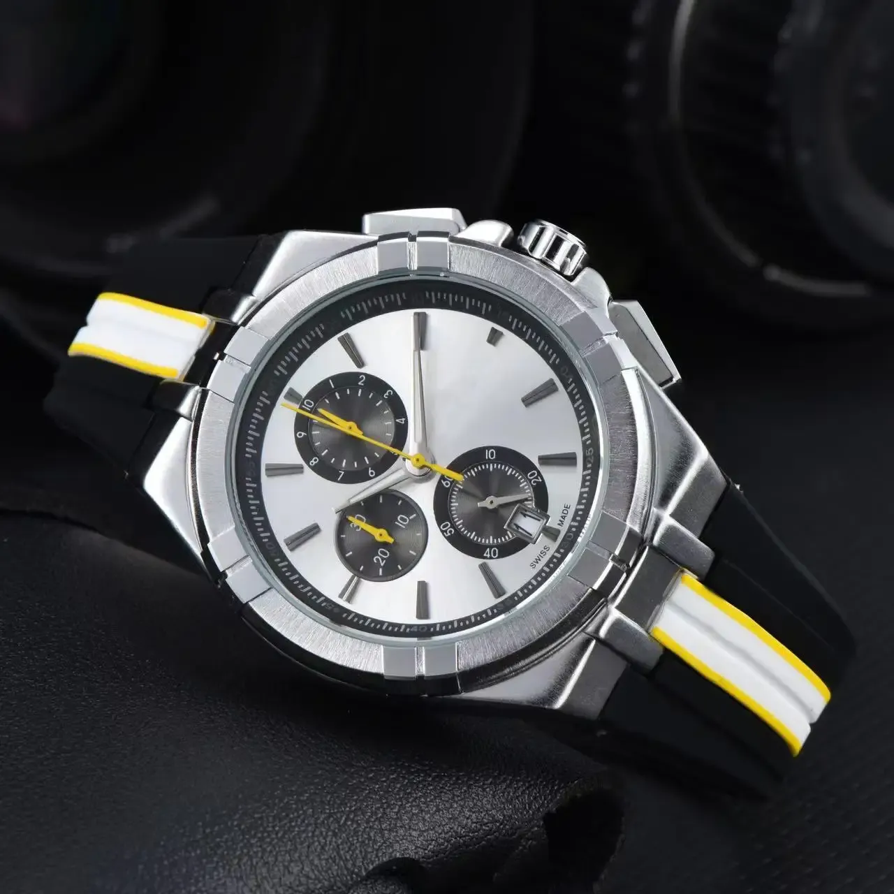 Maurice Lacroix Aikon Tide Men s Sports Smartwatch Waterproof Quartz Watch with Rubber Strap Luxury AAA Clock for Men