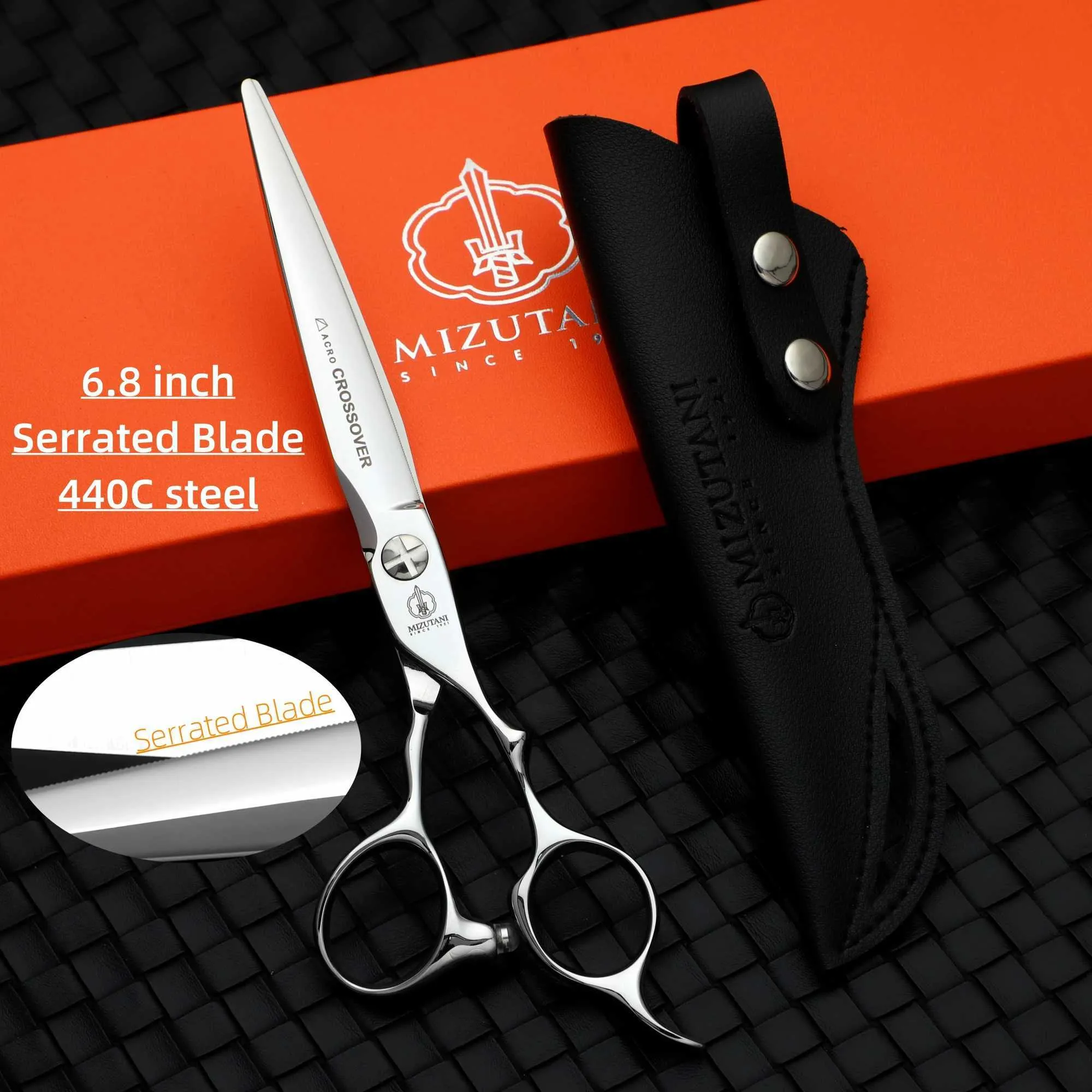 DHgate.com:Mizutani 6-6.8 Texturizing Barber Scissors: 440C DHgate.com:Mizutani 6-6.8 Texturizing Barber Scissors: 440C