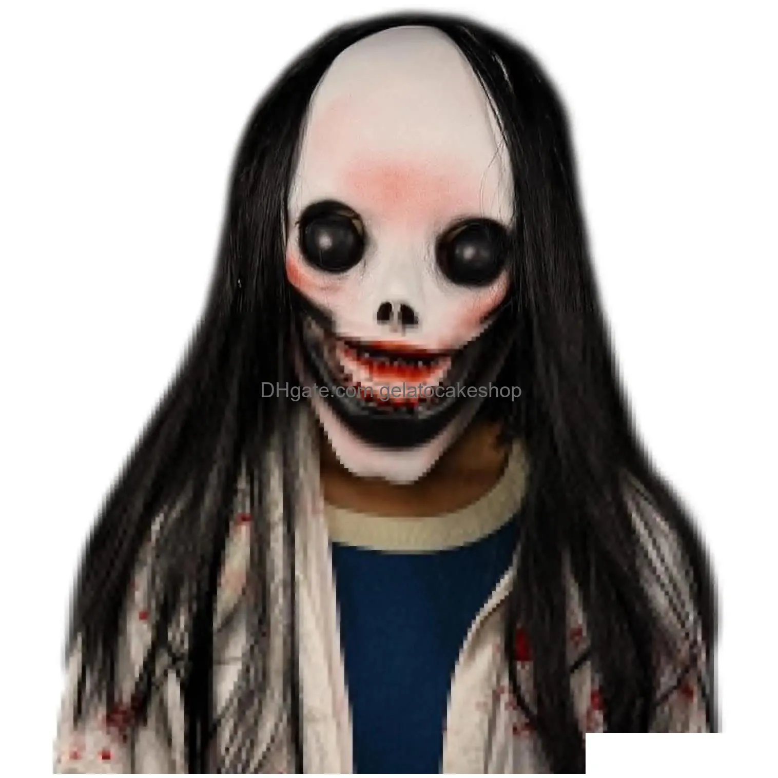 thumbnail image 2 of HOMELEX Scream Mask For Women Adults Scary Skull Creepy Doll 2 of 9