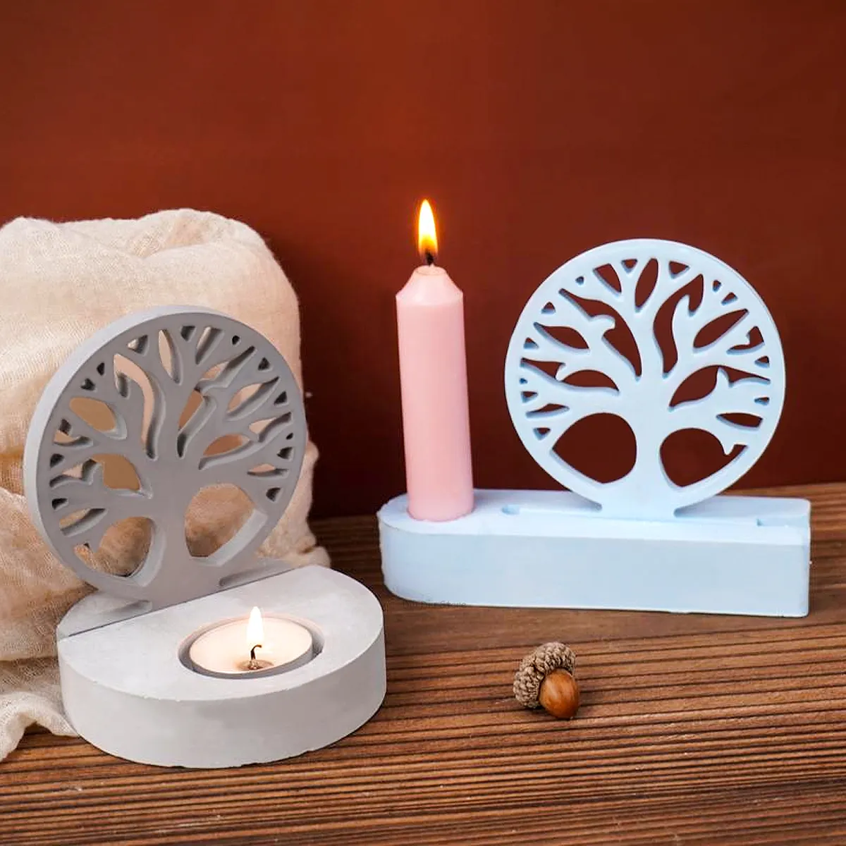 Tree of life tea light holder on sale