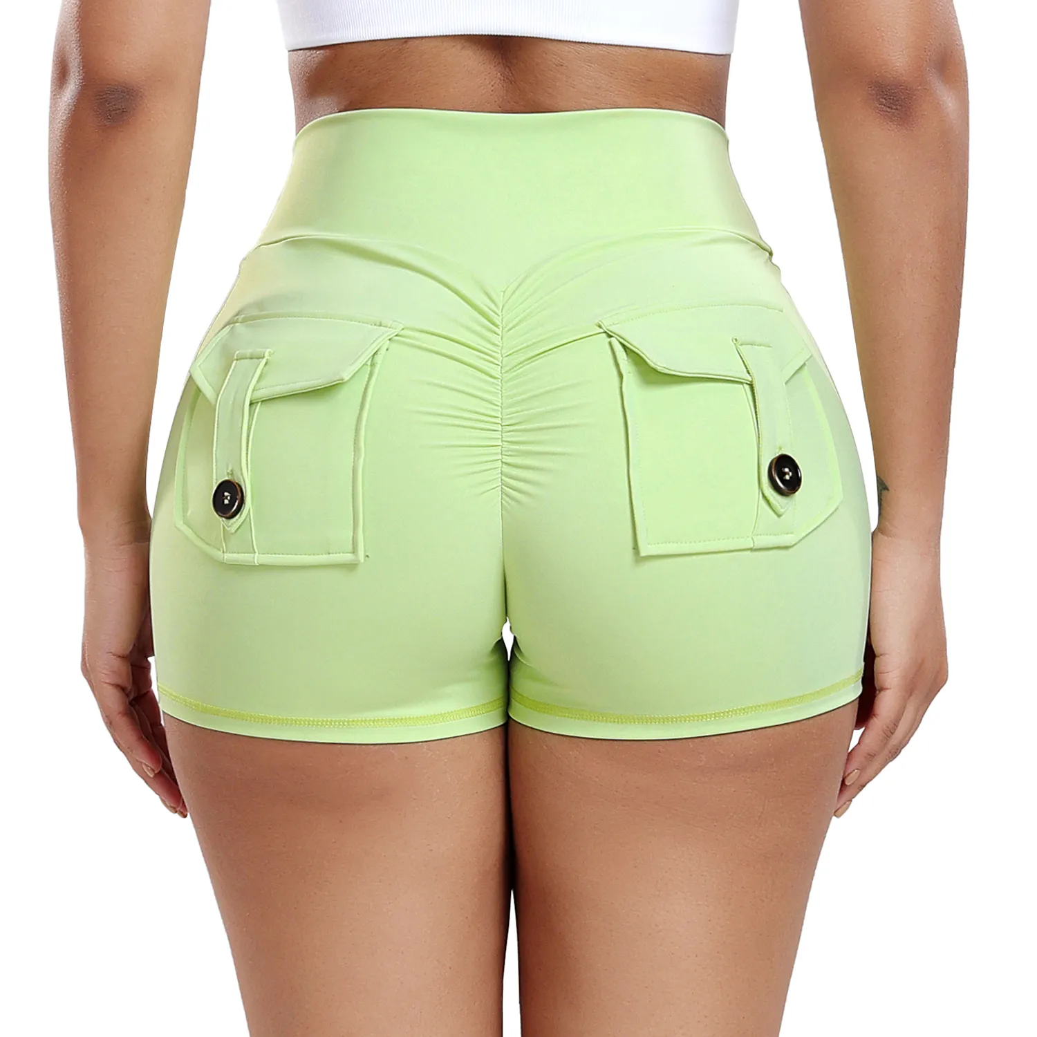 Cargo booty shorts deals