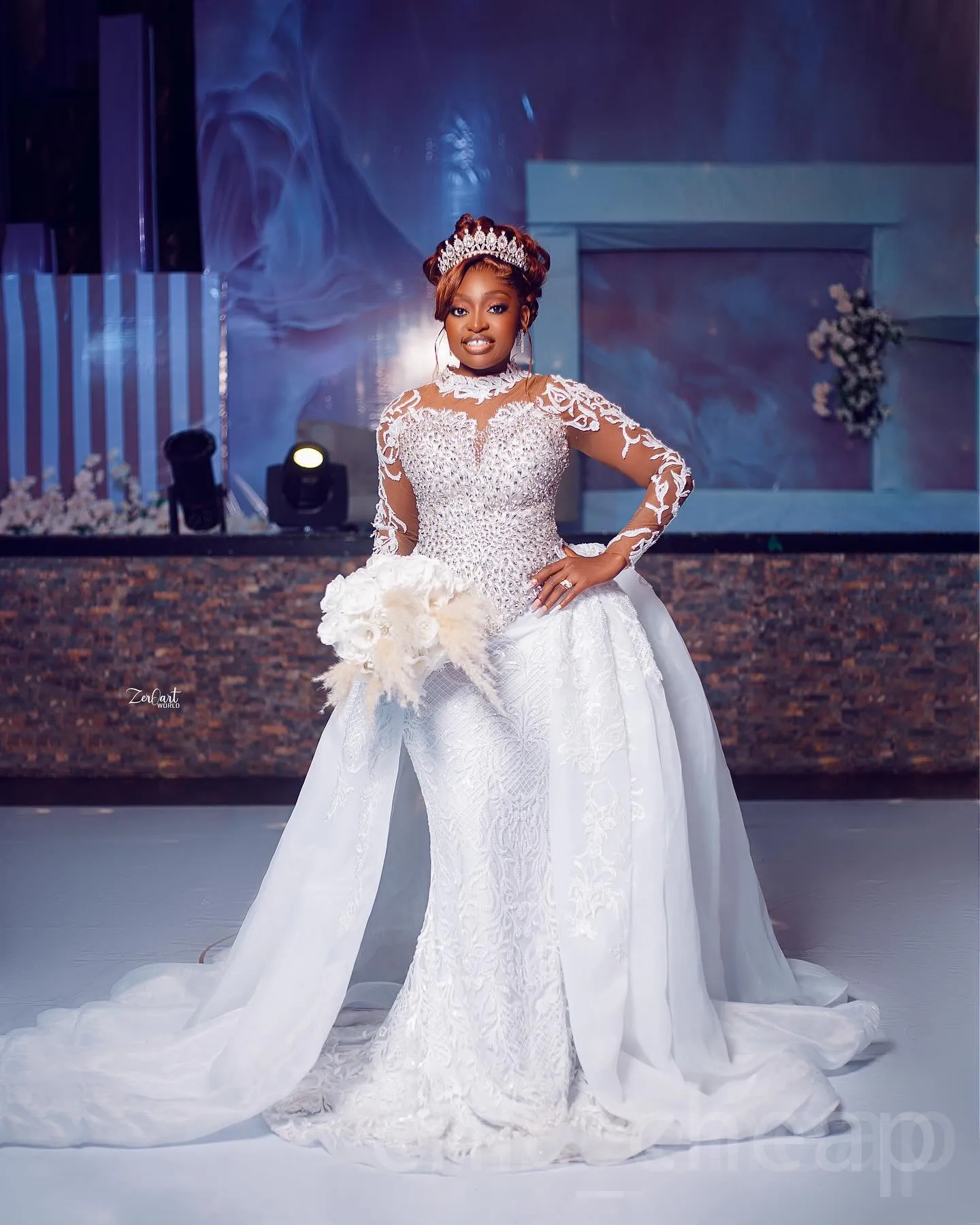 Wedding Gown Adrianna Papell White Sequin Dress Adrianna Papell