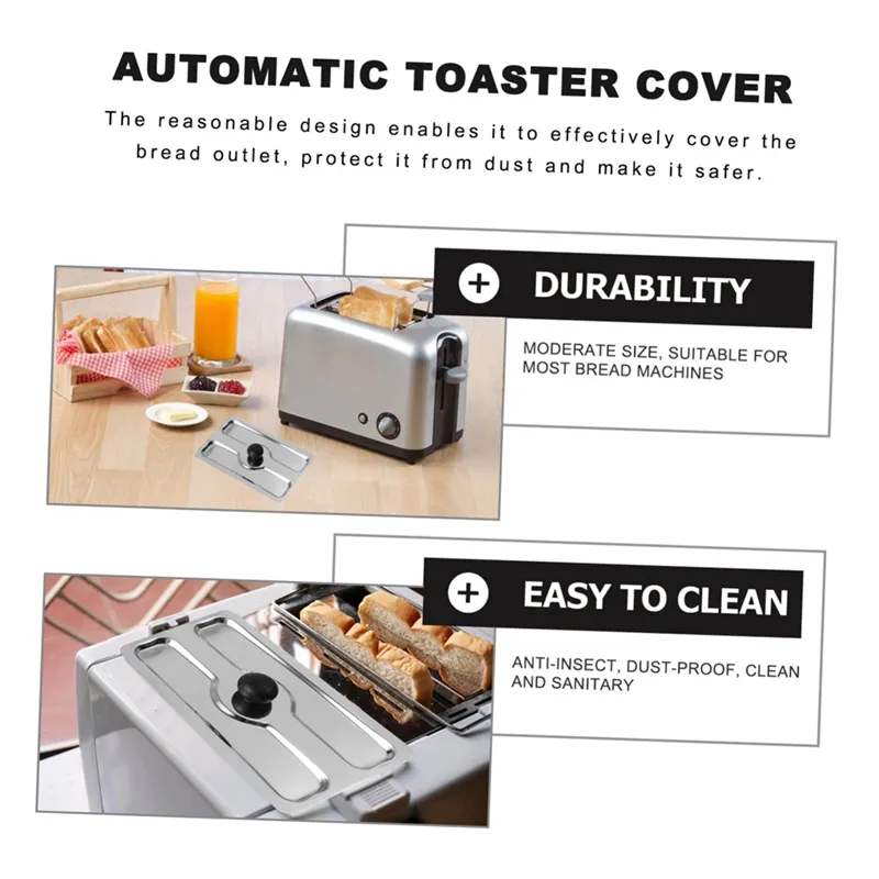 DHgate Glass Cake Toaster Cover with Lid Top Cover for Bread Loaf Pan Professional Toaster Oven Accessory Home Garden