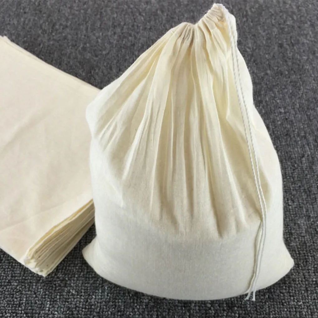 Reusable Coffee Filter Cheese Cloth Bags: Large Cheesecloth Strainer With  Drawstring, Multi Use Food Filtration Bag, Ideal For Nut Milk, Cold Brew,  Tea, And Water 24x36cm From Homemarket10, $18.1 | DHgate.Com, image size:1020x1020