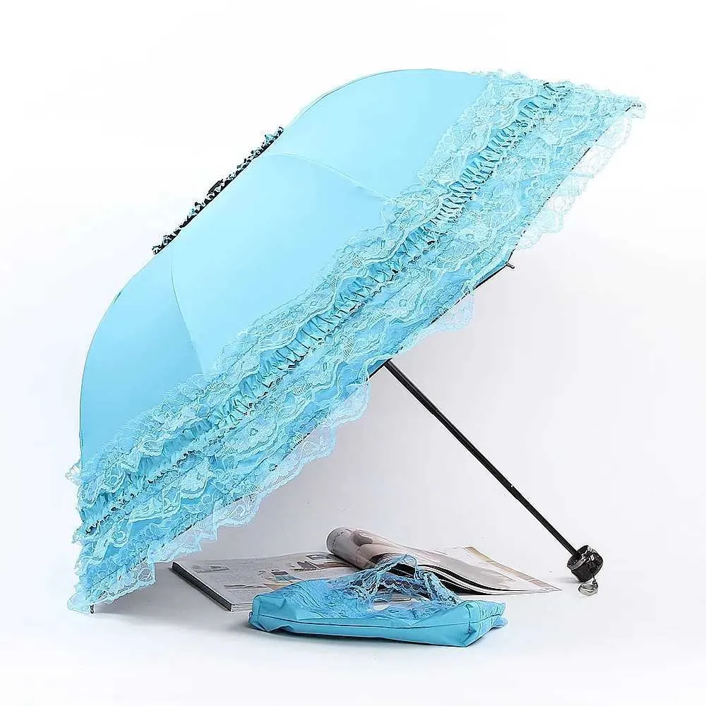 Lace Princess Umbrella Sunshade Umbrella Uv Protection - Canada