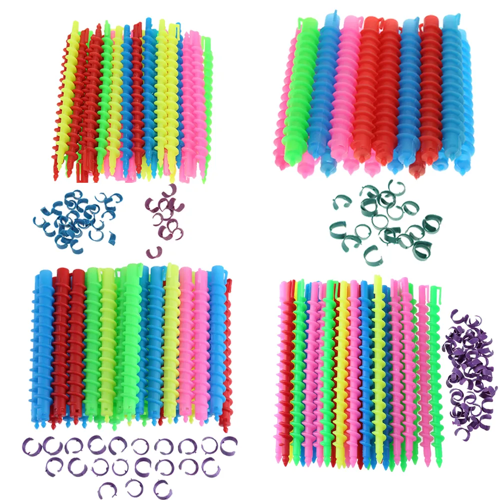 Plastic Spiral Hair Perming Rods for Creative DIY Hair Styling and ...