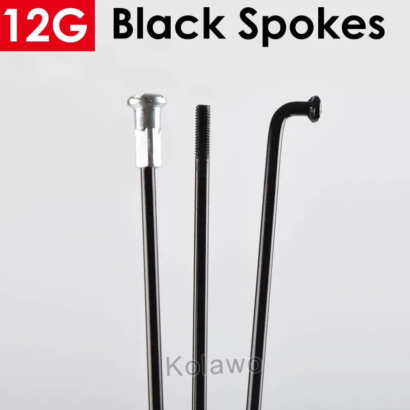 VekAuto 1 Set Bicycle Spokes 12G 263mm Long Wheel Bicycle Spokes