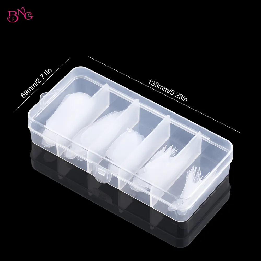 DHgate.com:Reusable Silicone Nail Inserts - 60Pcs Duet System Forms ...