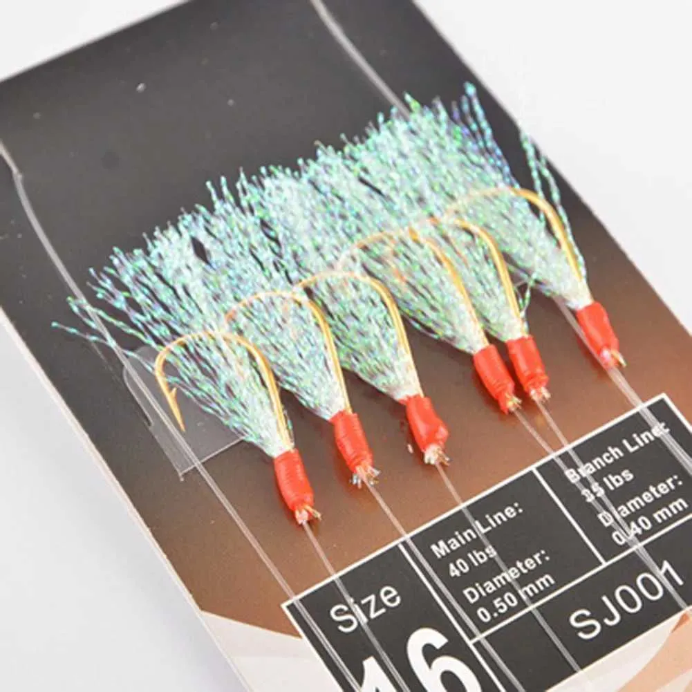 Yoshikawa 15 Packs Mackerel Feathers Pack with Qatar