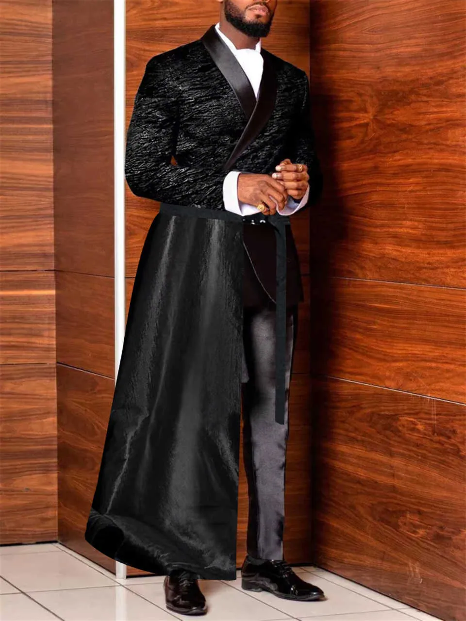 formal dress jacket mens Men's White Floral Tuxedo Jacket with Burgundy Velvet Shawl Lapel for Men