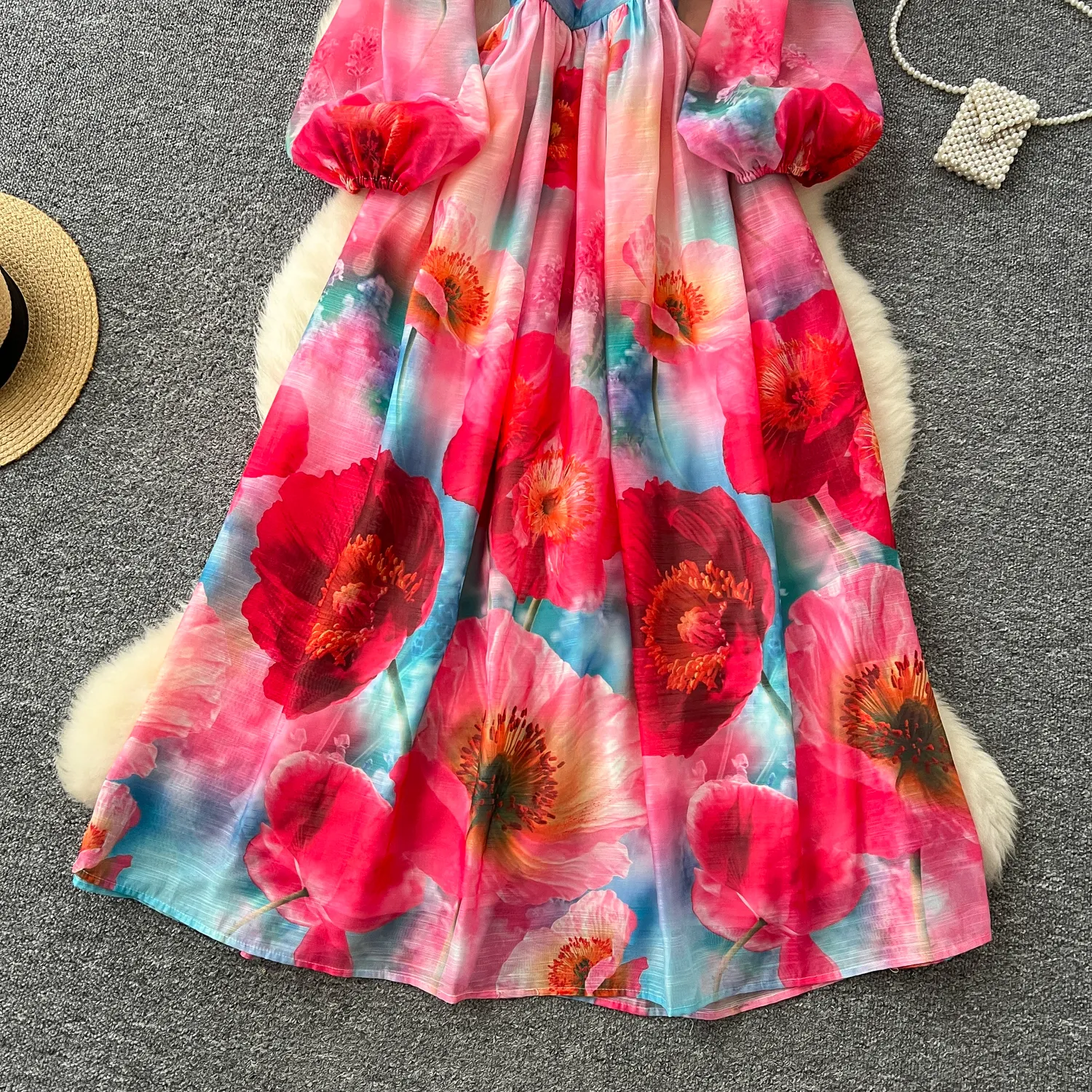 chinese dress ladies Forever Summer Striped Maxi Dress in Green