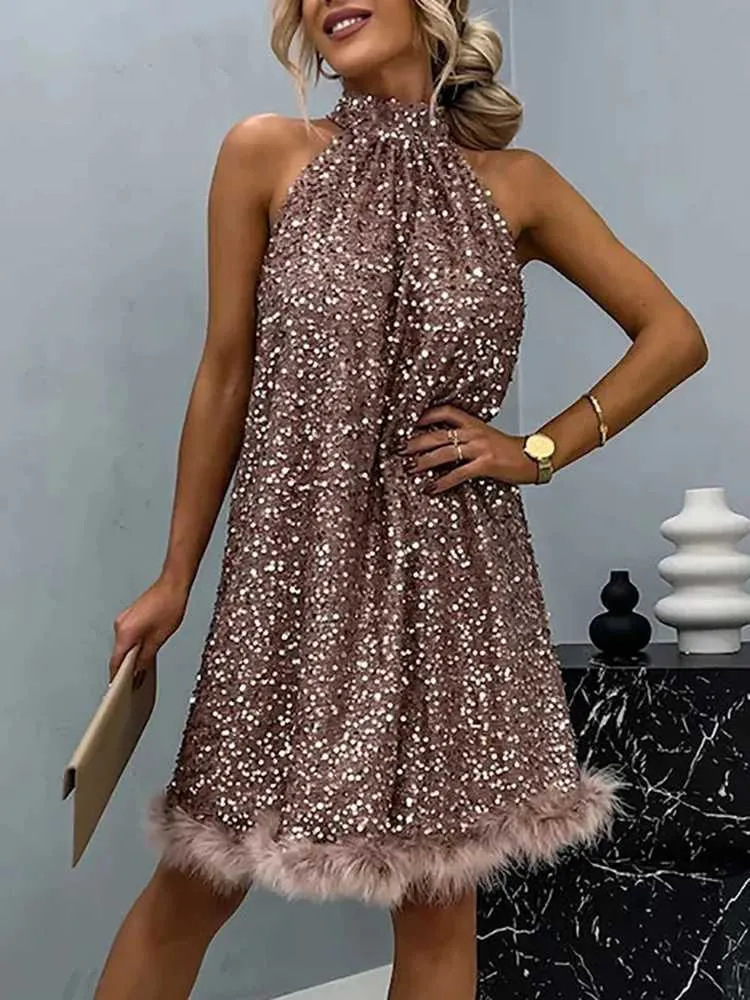 open lace back dress Christmas Holiday Party Long Sleeve A-line Sexy Mini Dress For Women Fall  Bow Square Collar Pleated Dress Elegant Dresses