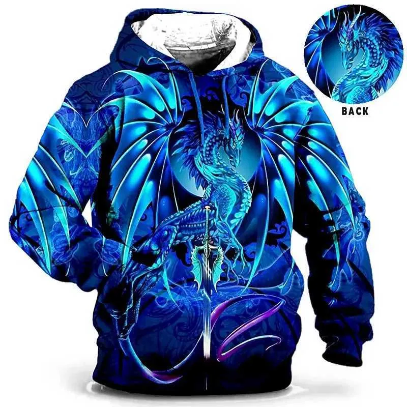Save Big on Bulk 3d Sweatshirts For Men 3D Hoodie Mens Graphic Hoodies,  Long Sleeve Pullover Sweatshirt, Unique Dragon Print Streetwear Hoodie For 