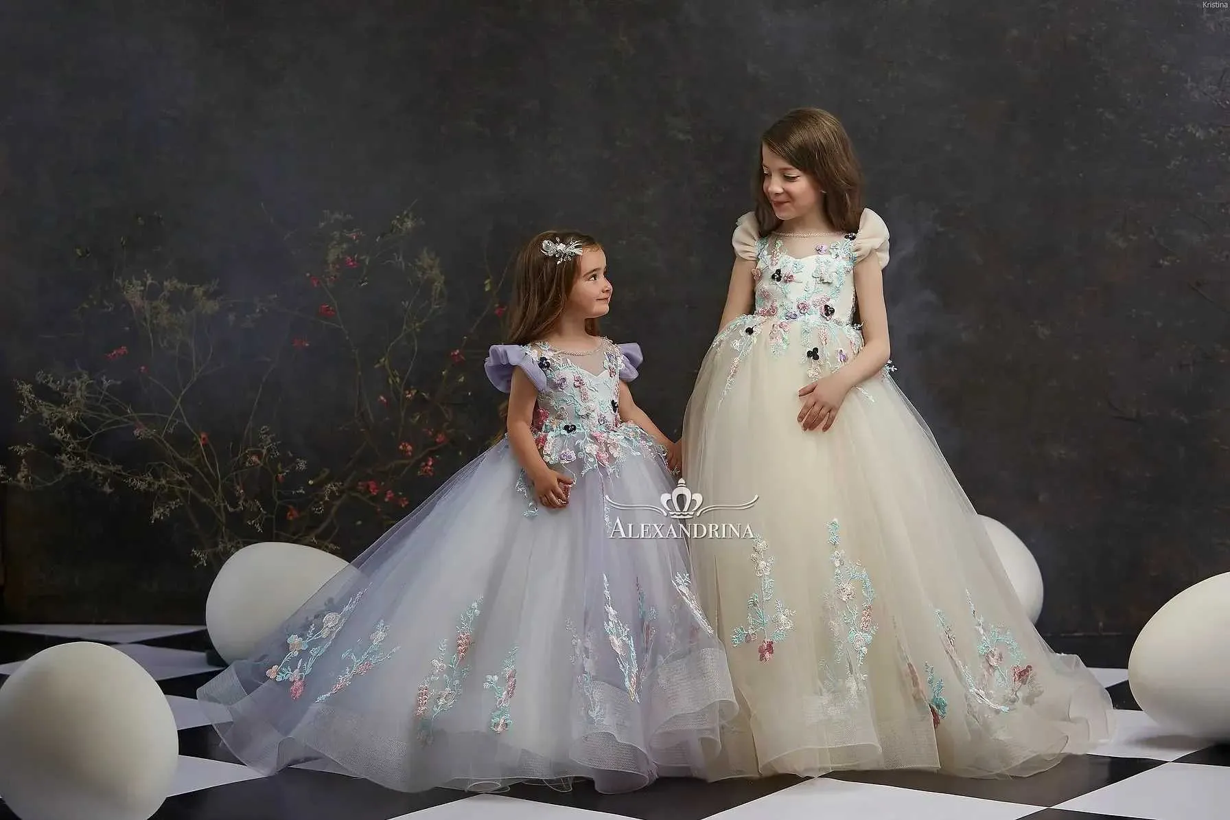 sachin and babi light blue dress Cheap Flower Girl Dresses Online