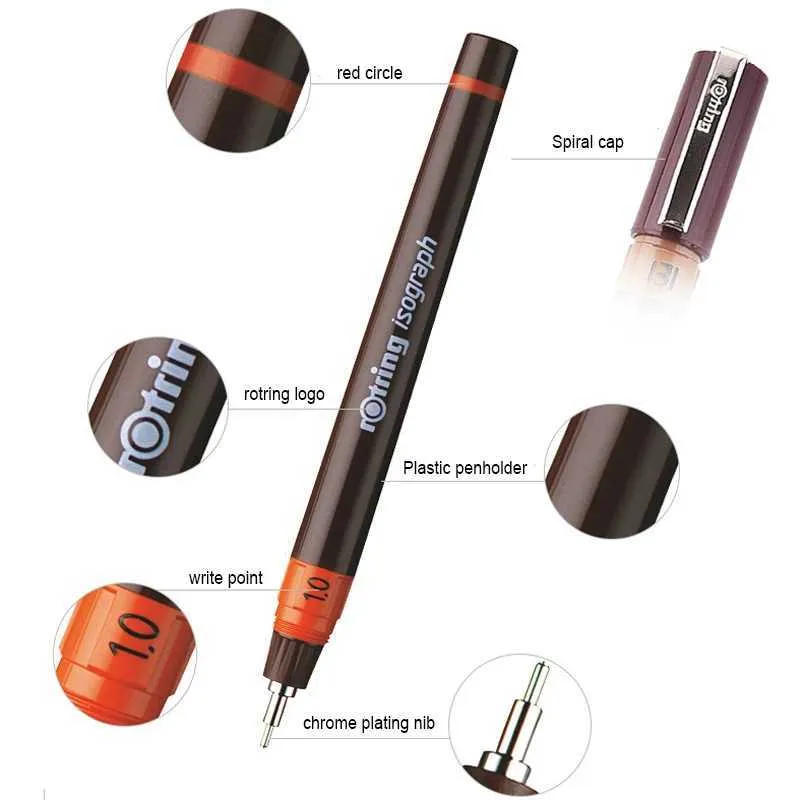 Rotring Isograph Set Of Rotring Pen ROtring Isograph Master Set